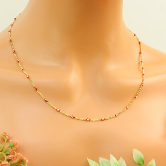 "New Beautiful Design Necklace Chain for Women/Girls, Gift, N735 - Picture 6 of 10